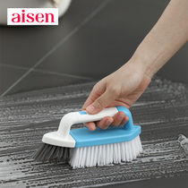 Japan aisen bathroom cleaning brush kitchen toilet toilet bathtub hard brush tile floor brush Encyclopedia