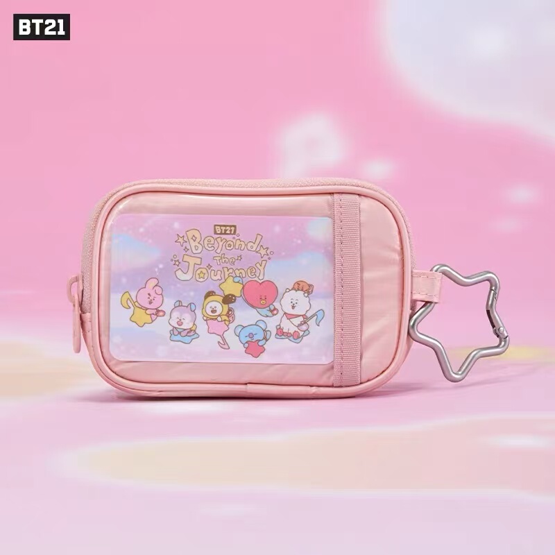 Bt21 Beyond the Journey Series Card Holder Line Friends Connect with My Friends