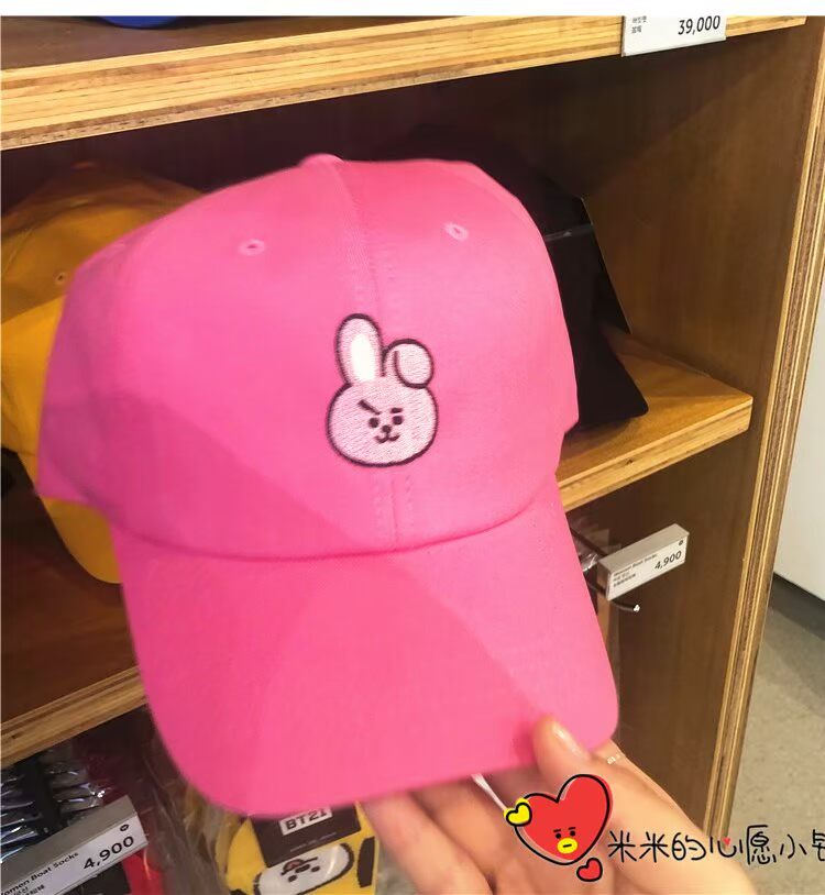Hàn Quốc mua BTS thanh niên chống đạn BT21 bóng chày mũ giản dị mũ visor cặp mũ có thể điều chỉnh - Bóng chày 	mua mũ bóng chày ở đâu