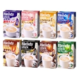 Япония Agf Blendy Stick Latte -Rettable Coffee Порош