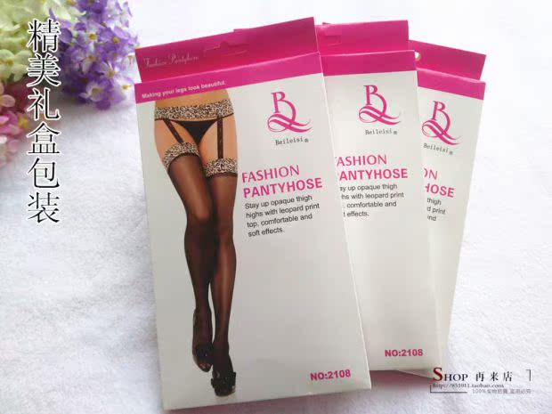 Mới sang trọng garter da báo garter với vớ dài ren siêu mỏng đùi đùi garter đàn ông yêu bộ đồ lót