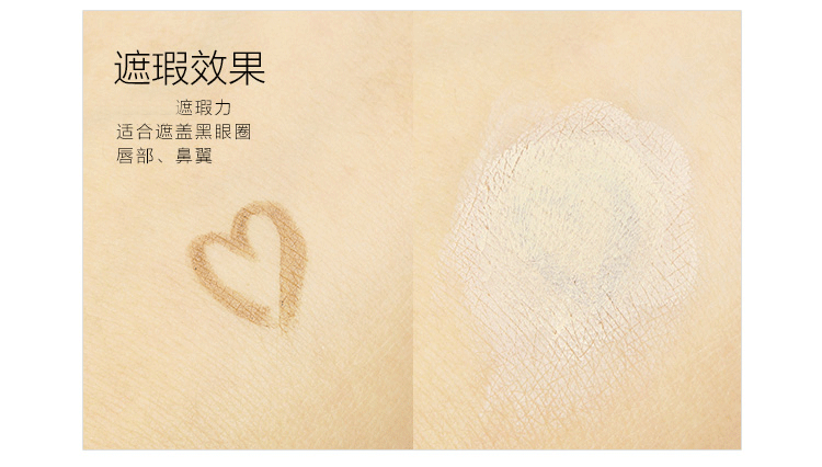 Full Cover Korea Amore Double Concealer Pen Đa chức năng với Brush Repair Rod 2g Cover Black Eyes Acne che khuyết điểm môi innisfree