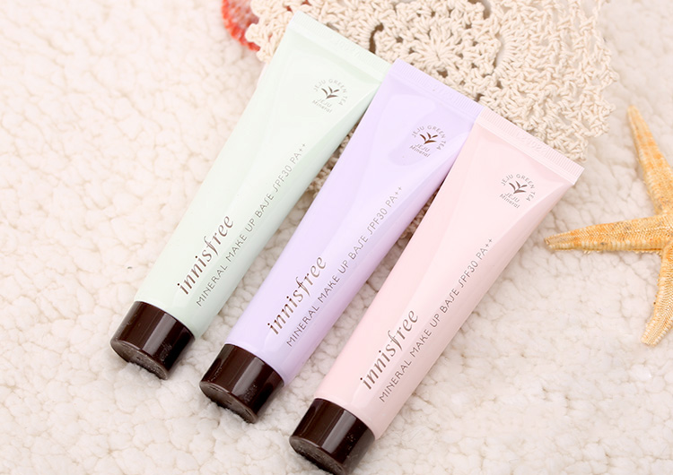 Hàn Quốc Yue Shi phong cách 吟 kem ngọc trai khoáng trang điểm rõ ràng trang điểm trước sữa 40ml dưỡng ẩm làm sáng da lâu dài che khuyết điểm tip concealer