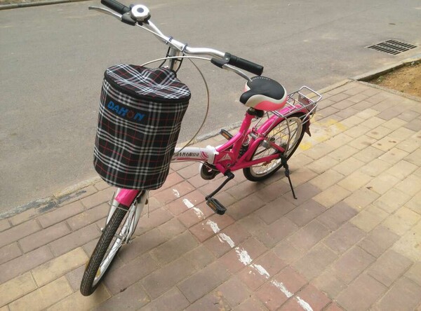 Panier pour vélo en toile - Ref 2259505 Image 6