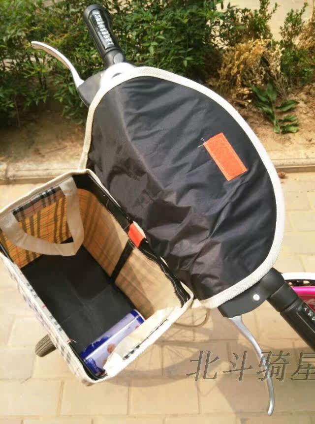 Panier pour vélo en toile - Ref 2259505 Image 9