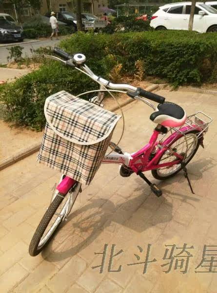 Panier pour vélo en toile - Ref 2259505 Image 3