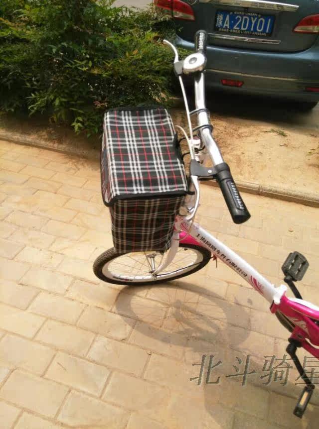 Panier pour vélo en toile - Ref 2259505 Image 8