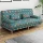 sofa mini phòng ngủ Sofa giường phòng khách đa chức năng gấp đôi mục đích căn hộ nhỏ hiện đại tiết kiệm cao su lười đôi sofa vải ghế sofa giường giá rẻ