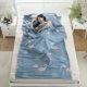 Mùa xuân và mùa thu du lịch mỏng du lịch sức khỏe ngăn bông bẩn người lớn đôi trẻ em xách tay túi ngủ loại trong nhà