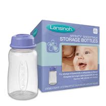 Single demolition American Lansinoh Breast Milk Storage Bottle storage bottle 150ml Standard mouth with scale