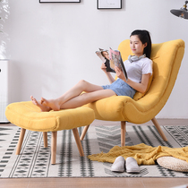 Sloth sofa Single minimalist Nordic Wind Snail Chair Sloth Chair Bedroom Tiger Chair Balcony Casual Snail Sofa