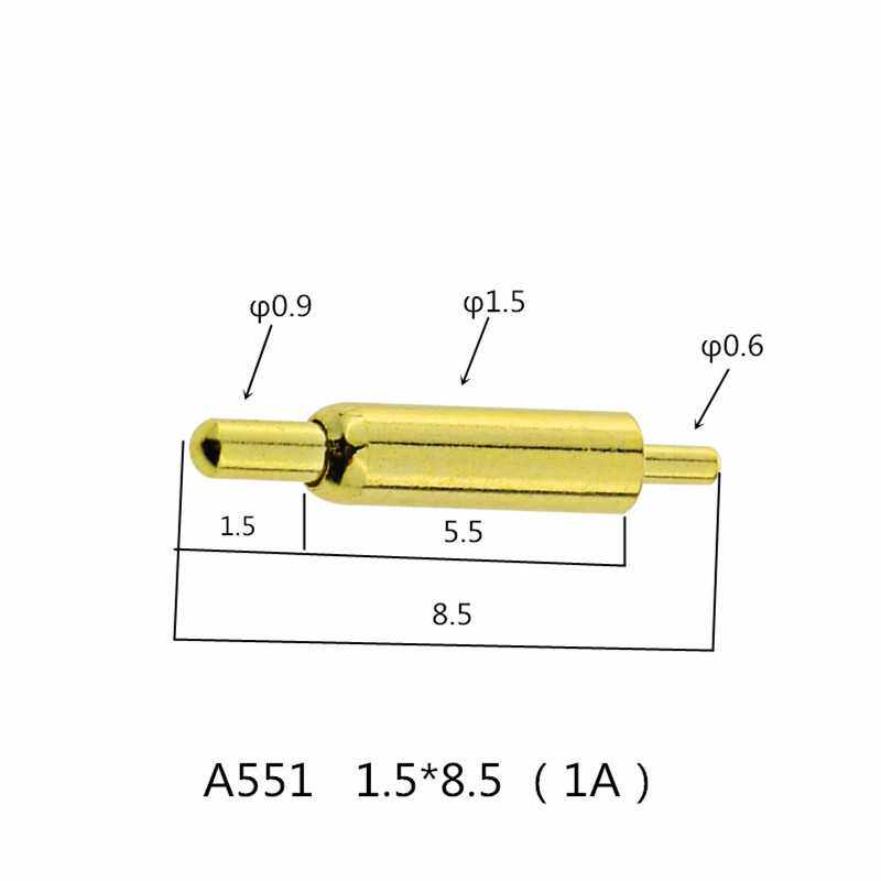 A551 manufacturer professional customized high-quality environmental protection conductive needle spring thimble signal needle pogopin probe