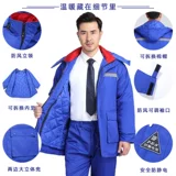 Зимний антистатический комбинезон, защищающий от холода пуховик, длина миди