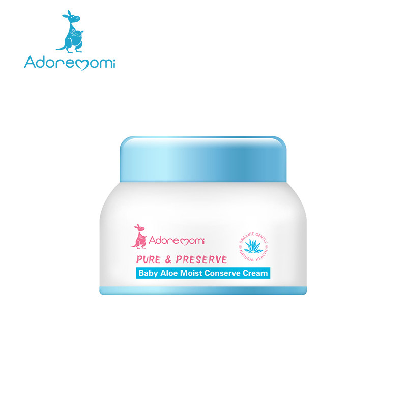 Adore momi Australia Adore momi baby face cream aloe vera moisturizing cream 45g