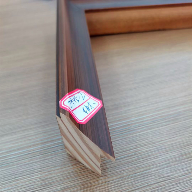 Pure solid wooden frame line 2 9 cm country frame frame retro to make old background wall decoration line frame frame strip