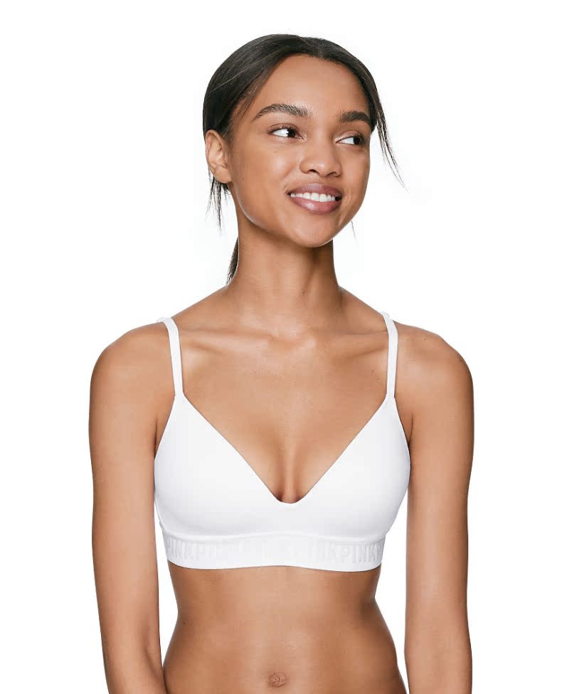 [2 miếng 388] Wei Mi PINK phiên bản nâng cấp mới không có vòng đệm thép mỏng áo ngực WEW 11134703 ao lot