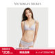 Straight down 208 Victoria's Secret Small Ice Cup 3.0 Logo Wireless Comfort Bra Set Underwear Underwear for Women