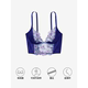 ຫຼຸດສູງສຸດ 50% ຂອງ Victoria's Secret floral embroidered hollow lace-up shapewear fishbone bra bra women's thin style