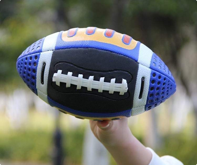 Bán nóng rugby pu Mỹ thứ 3 bóng bầu dục trẻ em tiểu học và trung học cơ sở hiệu suất đào tạo trong nhà và ngoài trời? - bóng bầu dục Quả bóng bầu dục