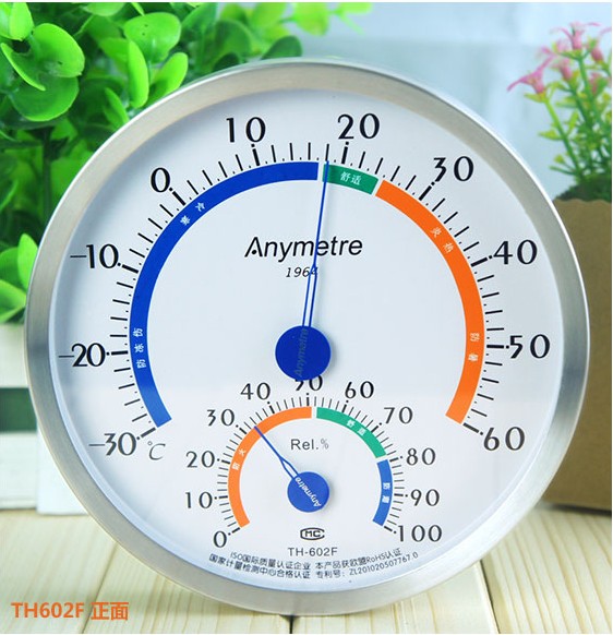 Thermometer Industrial Thermometer Hygrometer Stainless Steel Thermometer High Precision Thermometer German Movement