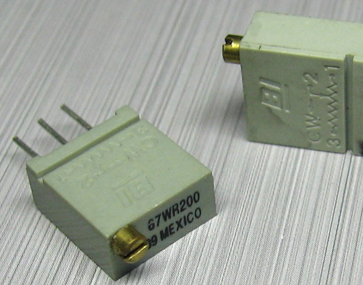 The cornerstone of amplifier pre-stage stability and good sound The United States BI adjustable resistor (a variety of values) oxygen-free copper pin