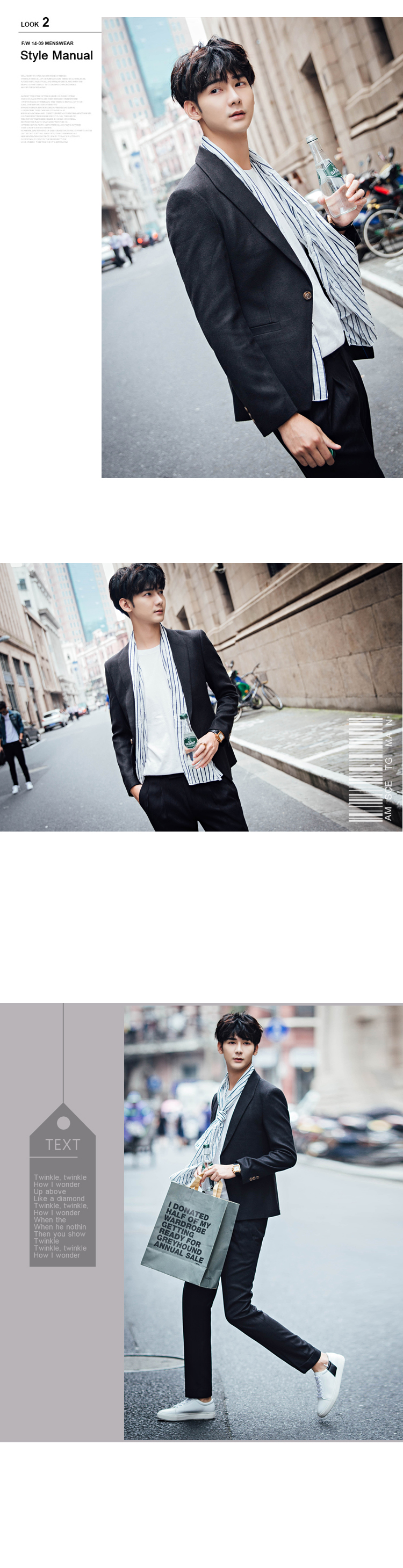 Costume homme en coton pour automne - Ref 1577837 Image 13