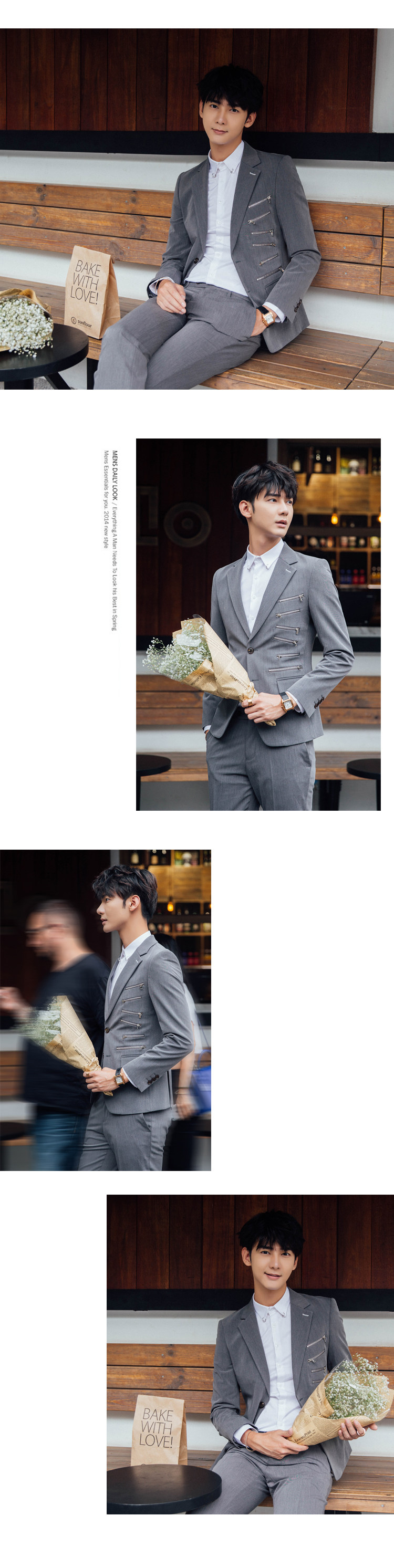 Costume homme en nylon pour automne - Ref 1579007 Image 10