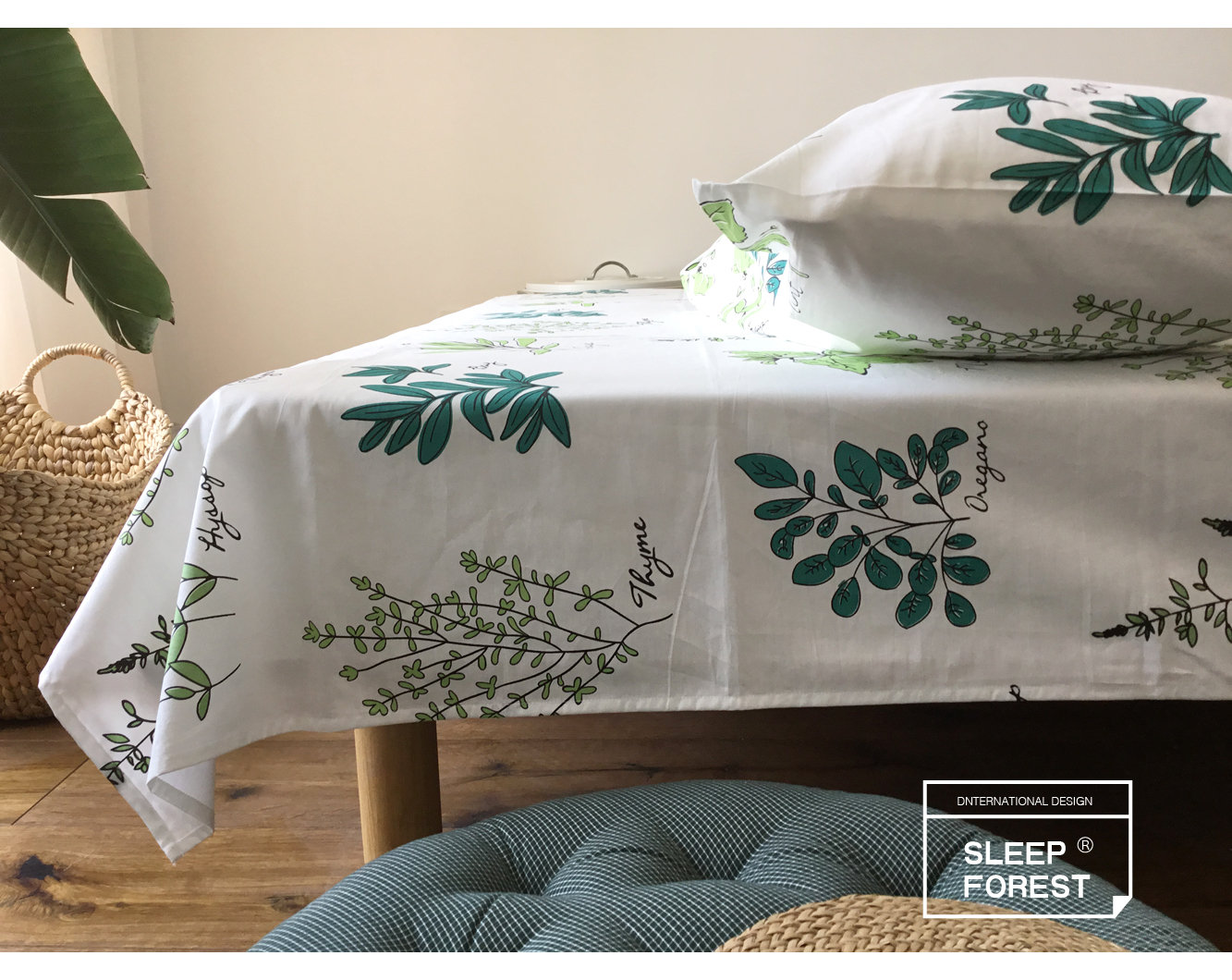 Quilt cover mảnh duy nhất cotton mùa xuân và mùa hè thực vật phim hoạt hình bông quilt cover sinh viên duy nhất chăn đơn 1.5 đôi 2.0