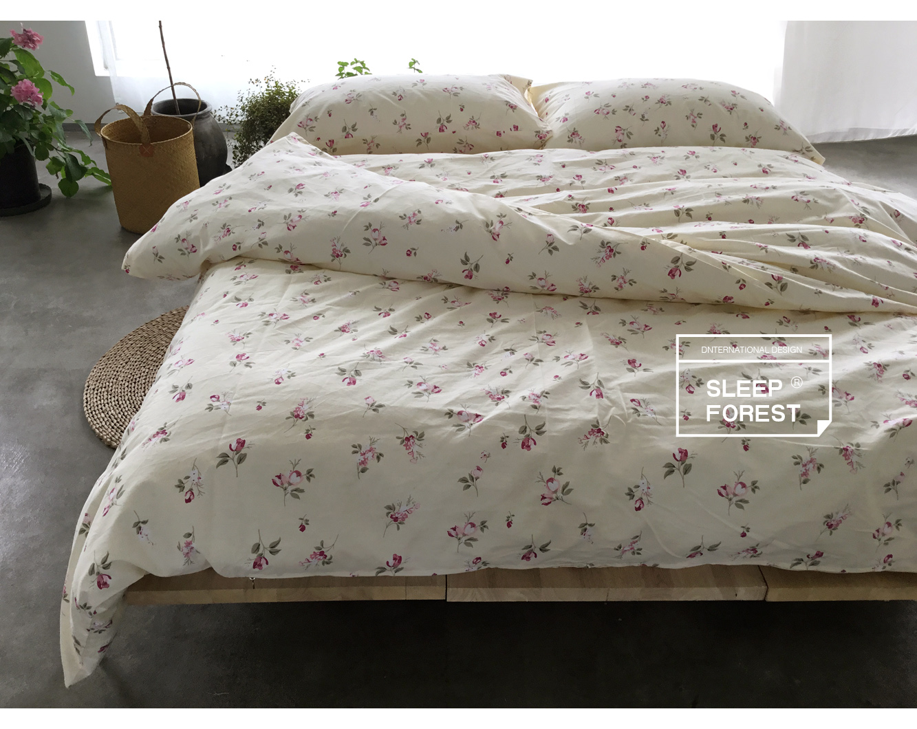 Quilt cover mảnh duy nhất cotton vườn hoa con phim hoạt hình cotton 2 m quilt cover sinh viên duy nhất quilt cover 150 * 200