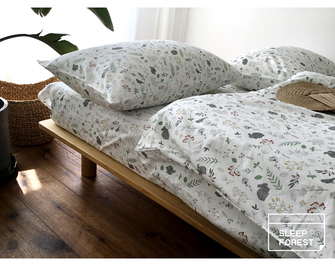 Sheets đơn mảnh bông chăn 1.2 giường 1.5 m 1.8 2.0 đôi bông mùa xuân và mùa hè tươi thực vật 200 * 230