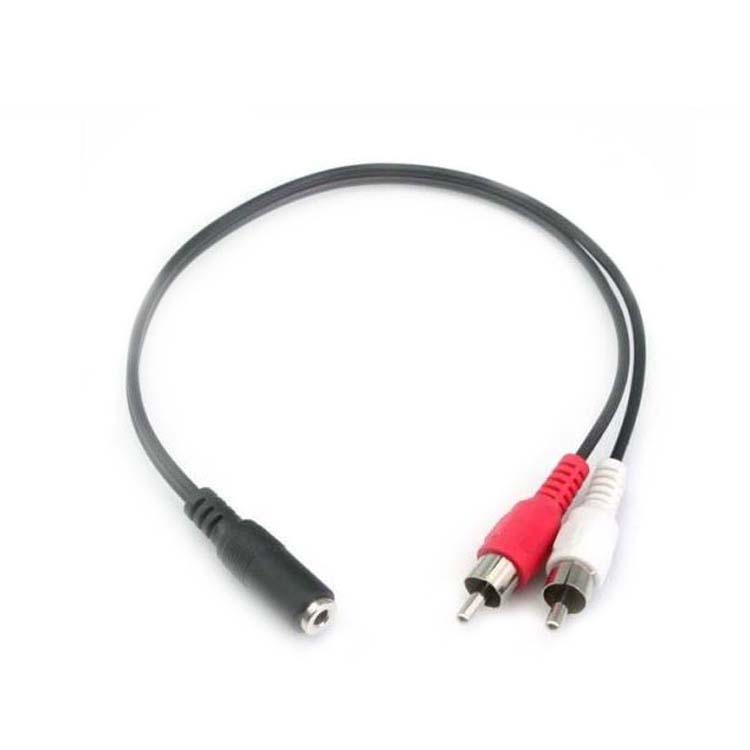 smart tivi 32 inch 3,5mm nữ thành đôi sen công cộng một phút hai dòng chuyển đổi âm thanh TV tai nghe màu đỏ và trắng nóng - TV tivi samsung 4k