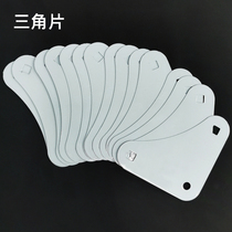  Angle steel shelf accessories Triangle piece Triangle iron fixing piece Stabilizing piece Screw fixing piece