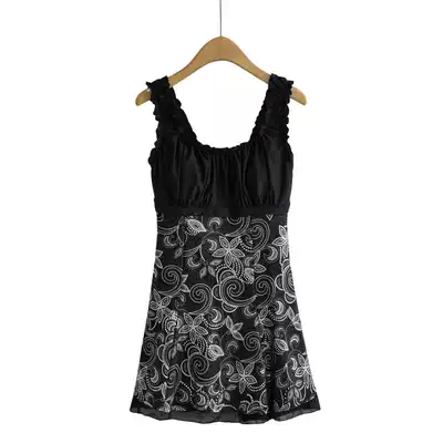 One-piece hot spring swimsuit women's dress slim belly belly slim holiday swimsuit swimsuit swimsuit size YZ5024