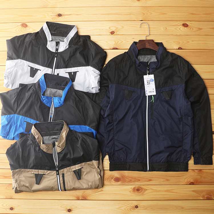 Great Value Export Outdoor Summer Sun Protection Long-Sleeve Air-Conditioned Jacket Fan Workwear Coat for Factory Workshop Cooling and Heat Relief