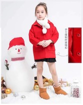 Special offer non-refundable ~ Fujia girls autumn and winter style patchwork embroidery girl thin cotton lapel coat windbreaker jacket