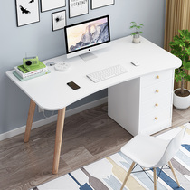 Nordic desk simple home student bedroom children writing desk desk set with drawer computer desk single