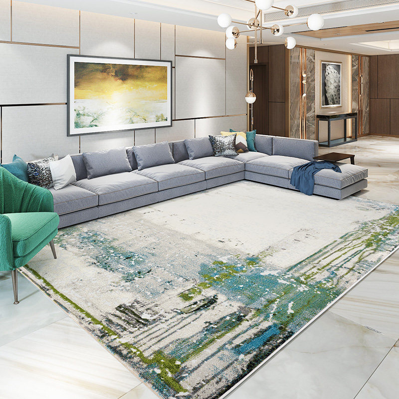 Ocean Rose Nordic Rug Living Room Tea Table Blanket Home Modern Minimalist Eurostyle Light Lavish 3d Carpet Bedroom Bedside Blanket