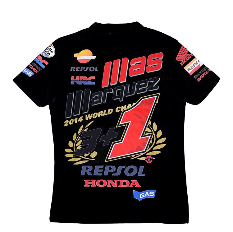 MotoGP Racing T-shirt Summer Motorcycle Riding Short Sleeves Quick Dry Breathable Motorcycle Half Cut Sleeves