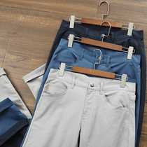 Value old beauty middle class spring and summer thin Classic five bags male slim stretch fabric casual pants T2816
