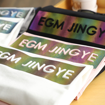 Look at the craft 3D three-dimensional illusion color pressure hot men and women couples summer dress modal casual short sleeve T-shirt T3066