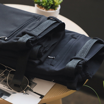 T1788 girl also has thick and velvet Korean line female lightweight four-dimensional elastic fabric function outdoor pants