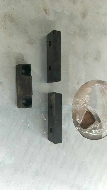 Impact testing machine head Sample stopper accessories Jaw seat Impact edge