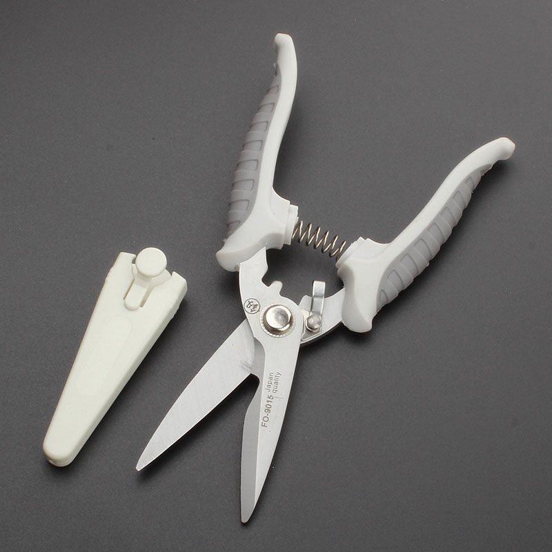 Electrical scissors multi-function stainless steel cutting tools Iron electronic strong industrial wire iron shears cut wire trough
