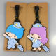 ກາຕູນ Animation ງາມ Gemini pudding dog Kuromi Melody cartoon suitcase luggage tag hanger