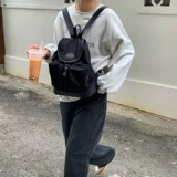 Рюкзак, сумка на одно плечо, летняя брендовая универсальная черная сумка через плечо, в корейском стиле, Южная Корея