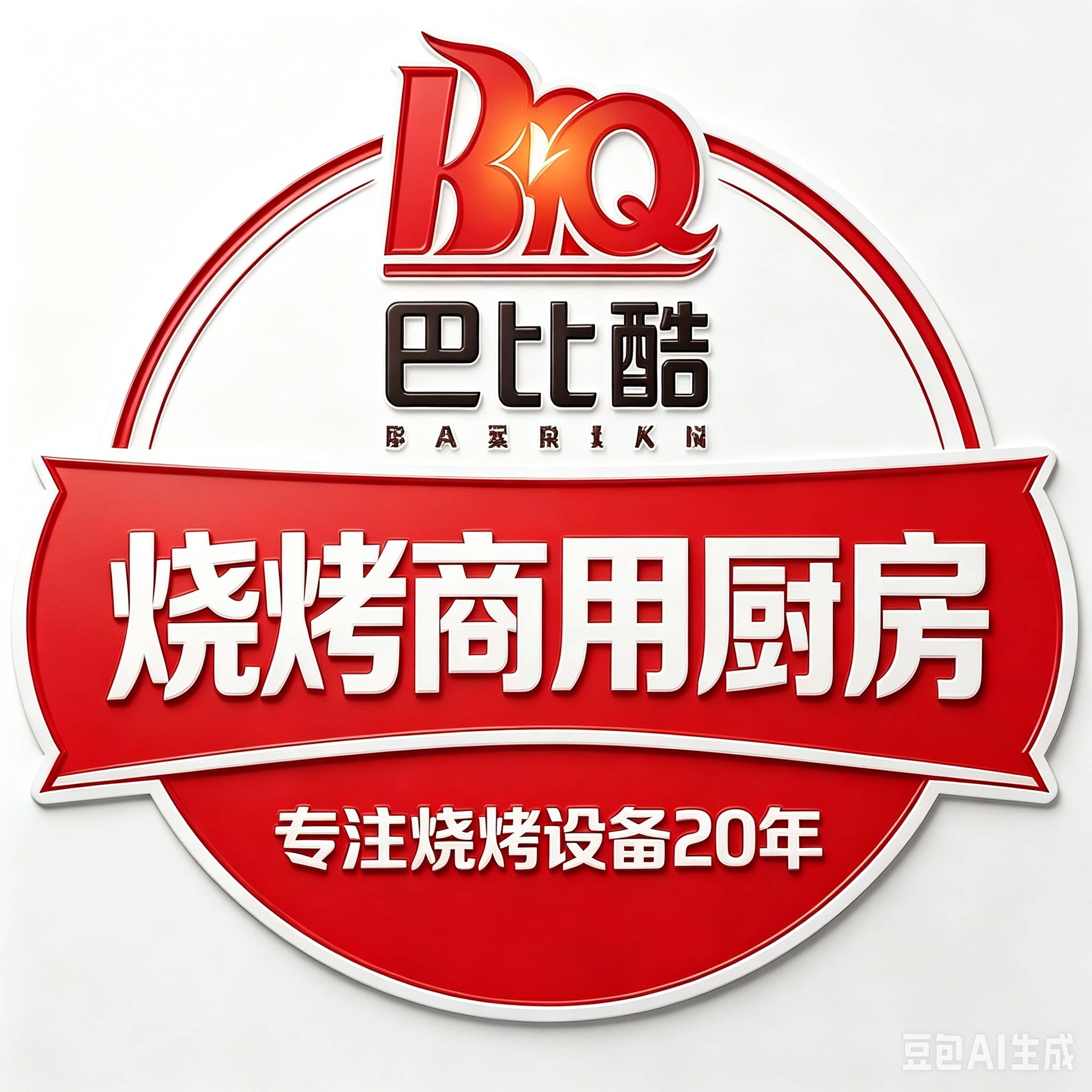 巴比酷烧烤商用厨房的LOGO