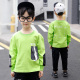 Boys dài sleevet t-shirt mùa xuân 2020 trẻ em mới của Vòng cổ bottomshirt trong áo khoác không khí Hàn Quốc phiên bản cậu bé lớn của bảo vệ.