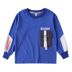 Boys dài sleevet t-shirt mùa xuân 2020 trẻ em mới của Vòng cổ bottomshirt trong áo khoác không khí Hàn Quốc phiên bản cậu bé lớn của bảo vệ. 