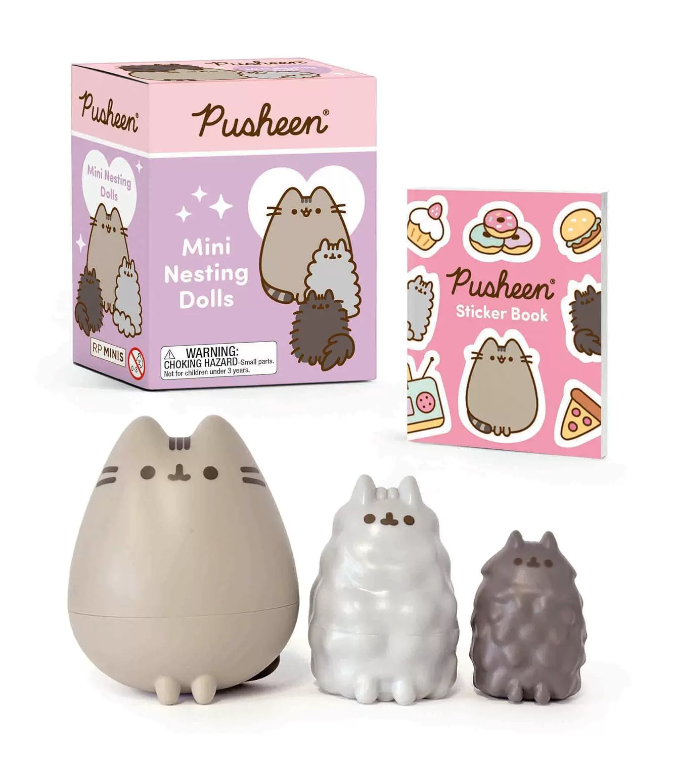Hamee [胖吉猫玩偶 PUSHEEN盲盒收藏品 潮玩手办桌面摆件]