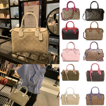 American COACH COACH Boston woman bag small shoulder crossbody Hand bag F32202 32203